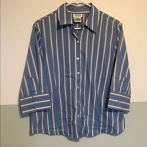 George Blue Multi Striped Shirt